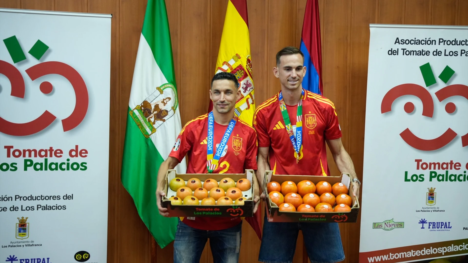 Jes&uacute;s Navas y Fabi&aacute;n en Los Palacios