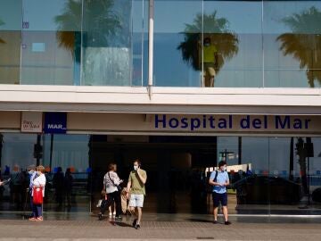 Entrada al Hospital del Mar (Barcelona)