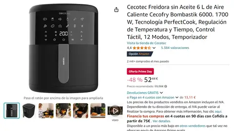 Freidora de aire Freidora de aire