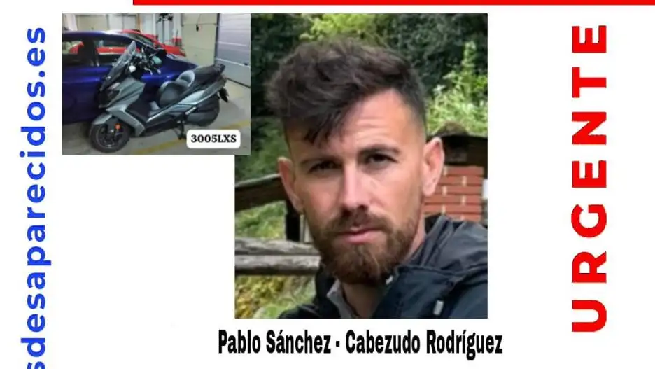 Encuentran muerto a Pablo Sánchez-Cabezudo, el policía desaparecido en Madrid desde el 9 de julio Pablo Sánchez-Cabezudo desaparecido