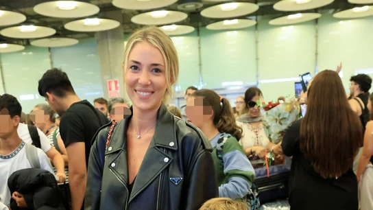 Alice Campello llega a Madrid después de la Eurocopa Alice Campello llega a Madrid después de la Eurocopa