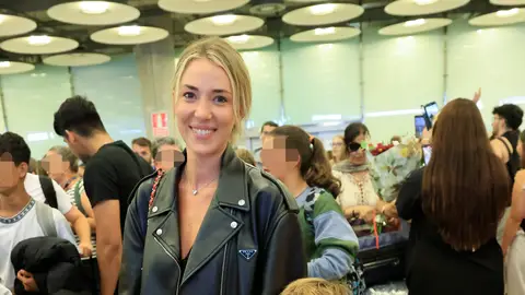 Alice Campello llega a Madrid después de la Eurocopa Alice Campello llega a Madrid después de la Eurocopa