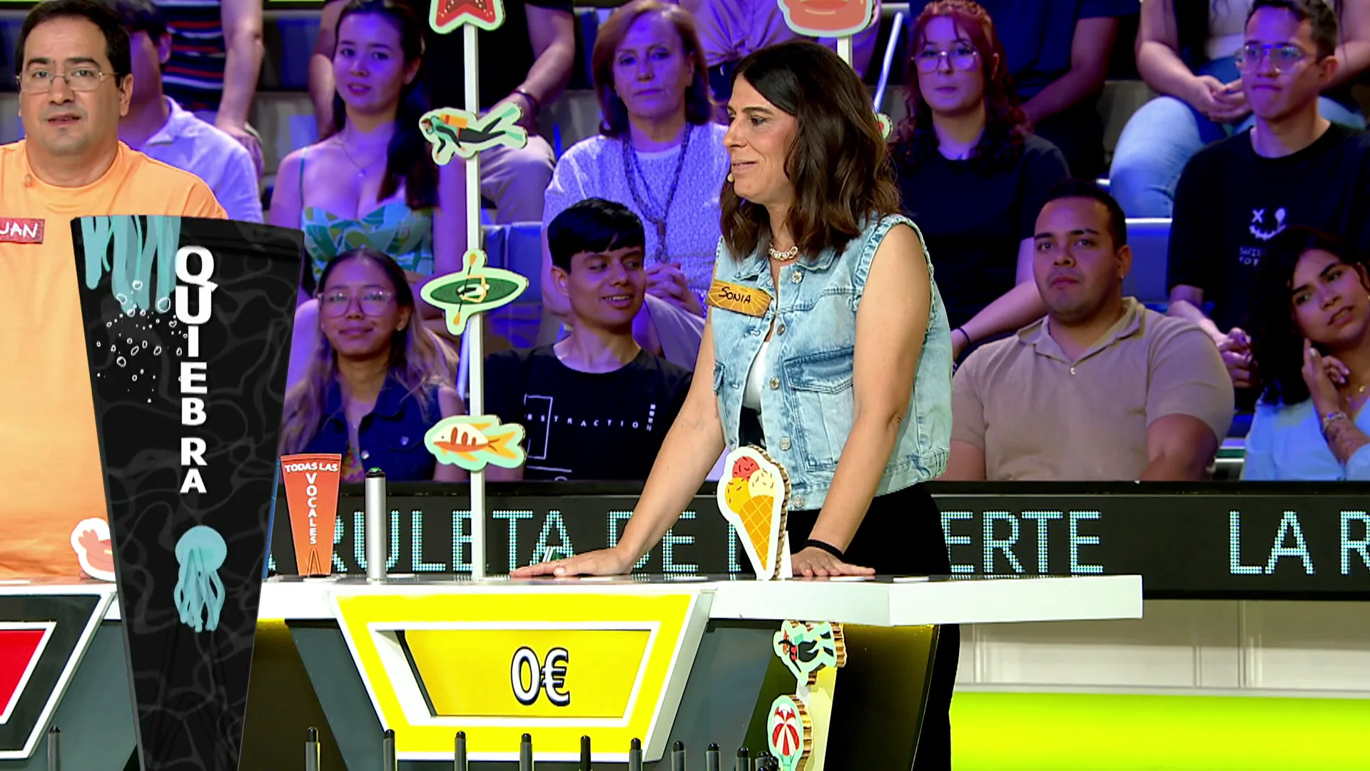 El momento agridulce de Sonia en uno de los paneles… ¡en busca de la partida final! El momento agridulce de Sonia en uno de los paneles… ¡en busca de la partida final!