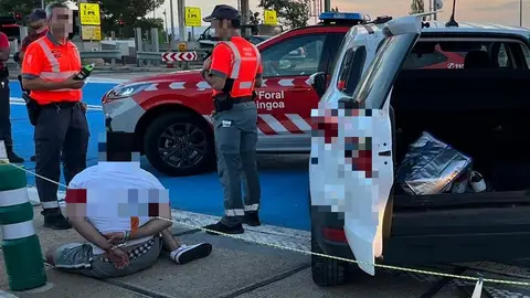 Detenido el conductor Detenido el conductor