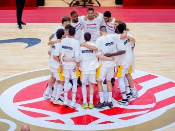 La Selección Española de Baloncesto tras sellar su pase a los Juegos de París 2024