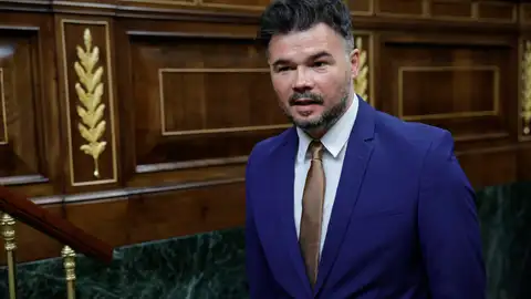 Rufián en el Congreso de los Diputados Rufián en el Congreso de los Diputados
