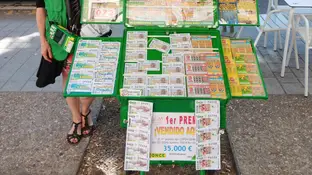 Vendedora de la ONCE Vendedora de la ONCE