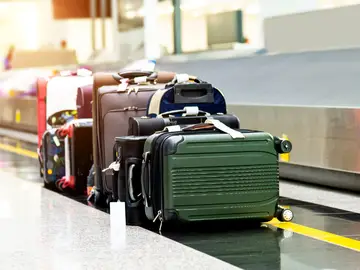 Maletas perdidas en un aeropuerto Maletas perdidas en un aeropuerto