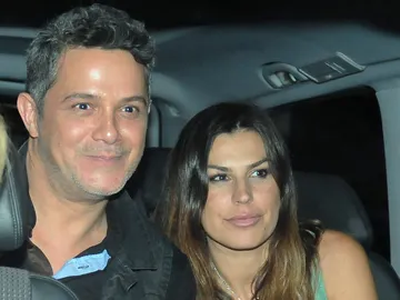 Raquel Perera y Alejandro Sanz en 2015 Raquel Perera y Alejandro Sanz en 2015