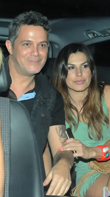 Raquel Perera y Alejandro Sanz en 2015 Raquel Perera y Alejandro Sanz en 2015