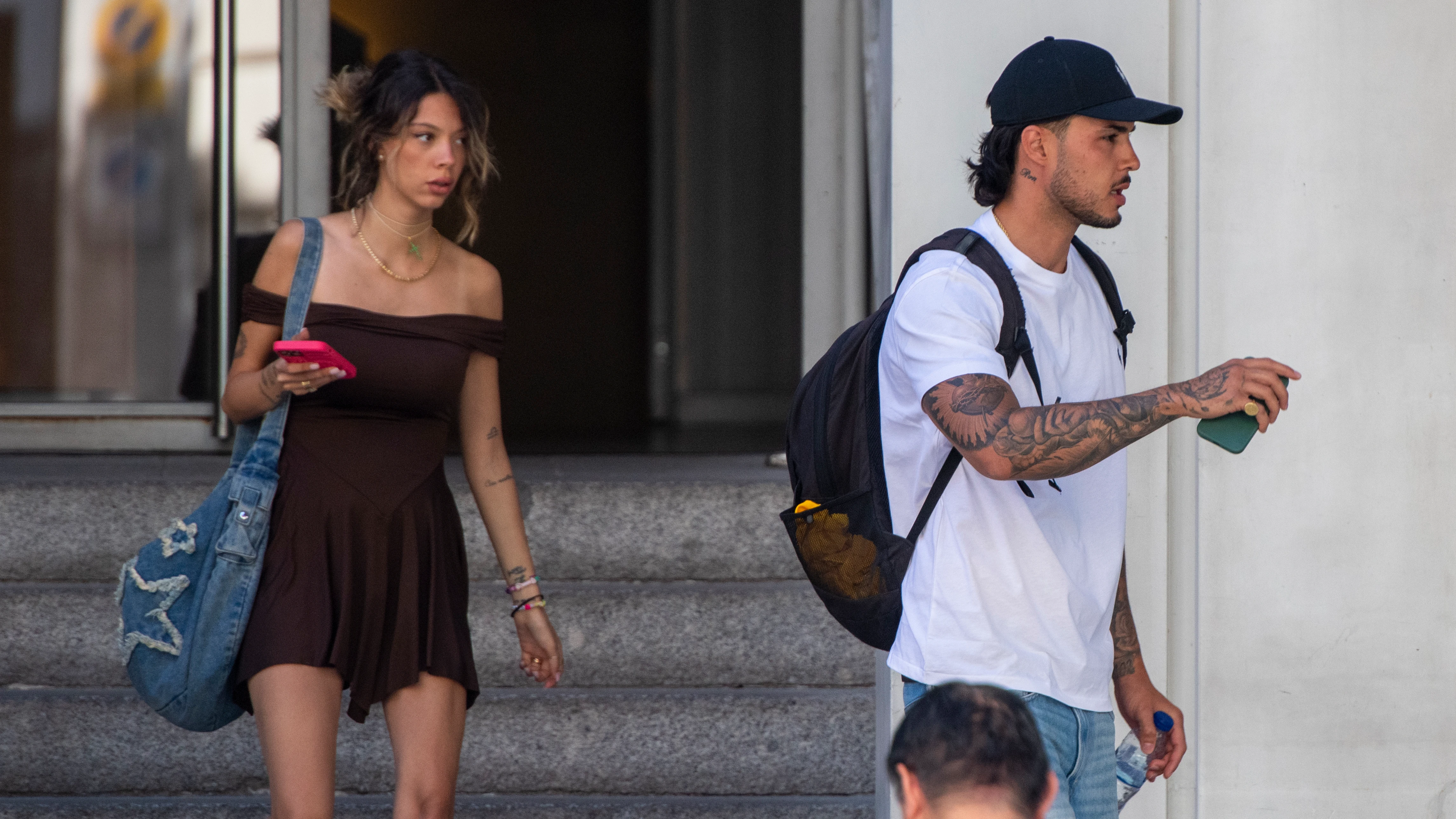 Alejandra Rubio y Carlo Costanzia en Madrid
