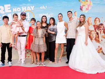 Los protagonistas de Padre No Hay Más Que Uno 4 en la premier Los protagonistas de Padre No Hay Más Que Uno 4 en la premier