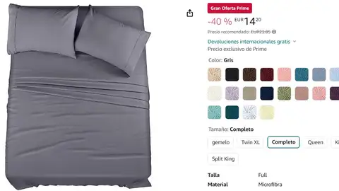 Juego de sábanas Juego de sábanas