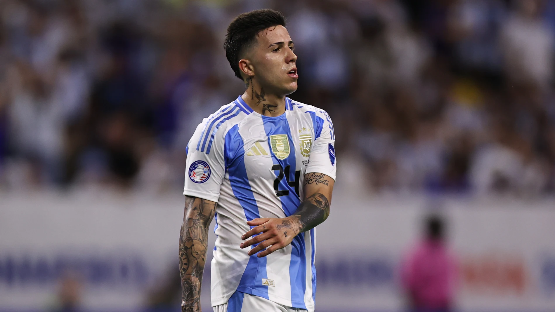 El argentino Enzo Fernández El argentino Enzo Fernández