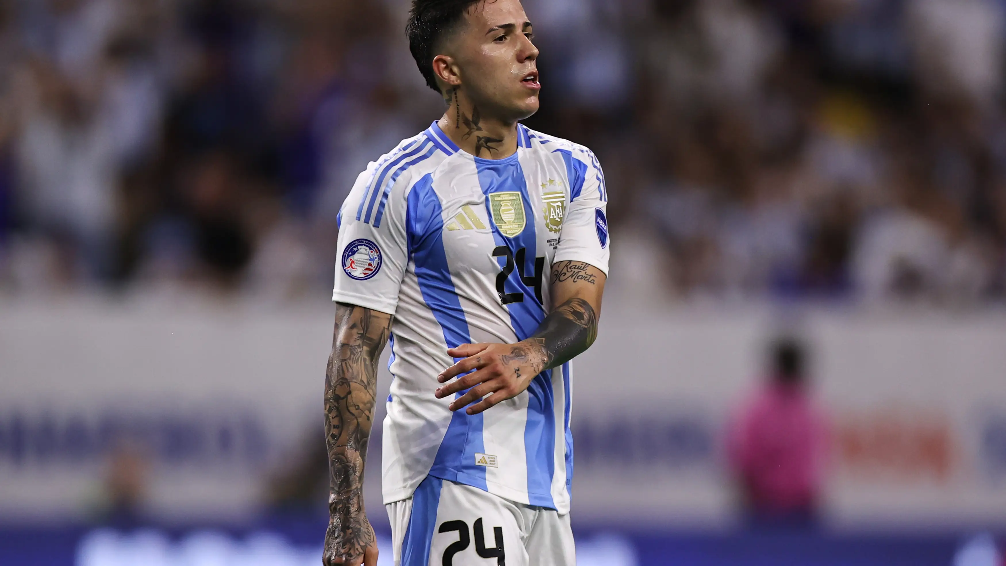 El argentino Enzo Fernández El argentino Enzo Fernández