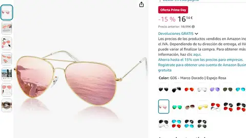 Gafas de sol aviador Gafas de sol aviador