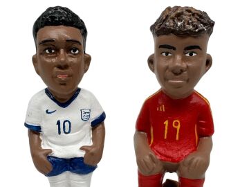 Lamine Yamal y Jude Bellingham ya tienen su propio 'caganer'