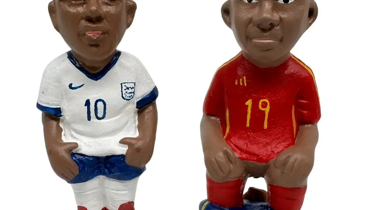 Lamine Yamal y Jude Bellingham ya tienen su propio 'caganer' Lamine Yamal y Jude Bellingham