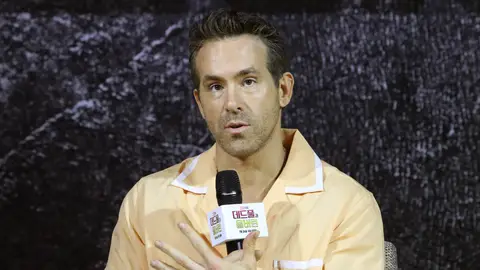 Ryan Reynolds en una conferencia de prensa por Deadpool y Lobezno en Seúl, Corea del Sur Ryan Reynolds en una conferencia de prensa por Deadpool y Lobezno en Seúl, Corea del Sur