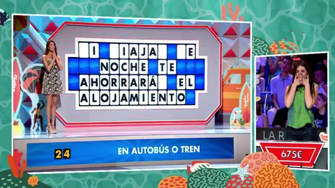 El fatídico error de Jimena hace que pierda el panel exprés de ‘La ruleta de la suerte’ El fatídico error de Jimena hace que pierda el panel exprés de ‘La ruleta de la suerte’