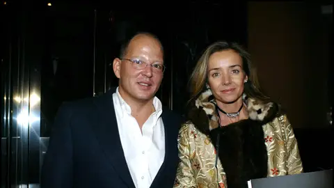 Miriam de Ungría y Kardam de Bulgaria en 2002 Miriam de Ungría y Kardam de Bulgaria en 2002