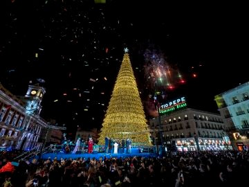 Encendido de luces de navidad en la Puerta del Sol 2023