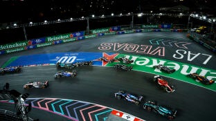 Una imagen del GP de Las Vegas en 2023