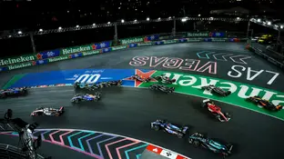 Una imagen del GP de Las Vegas en 2023 Una imagen del GP de Las Vegas en 2023