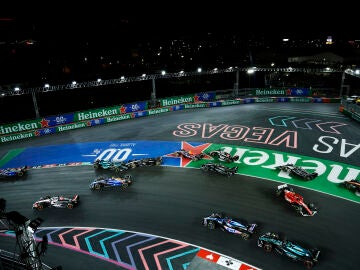 Una imagen del GP de Las Vegas en 2023