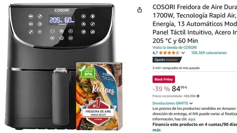 Freidora de aire Cosori Freidora de aire Cosori