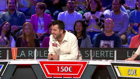 Los gritos del público despiertan a Leandro: “Usa el gajo de todas las vocales” Los gritos del público despiertan a Leandro: “Usa el gajo de todas las vocales”