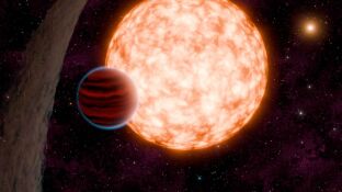 Hallazgo de un singular 'planeta beb&eacute;'