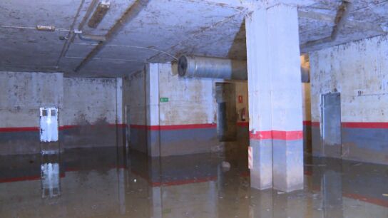parking afectado dana