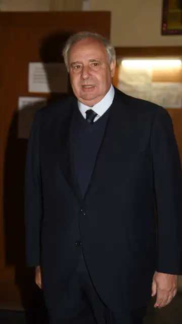 Fernando Martínez de Irujo, en la misa en honor a su madre Fernando Martínez de Irujo, en la misa en honor a su madre