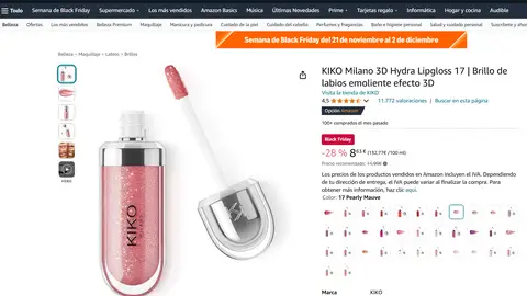 KIKO Milano Hydra Lipgloss KIKO Milano Hydra Lipgloss