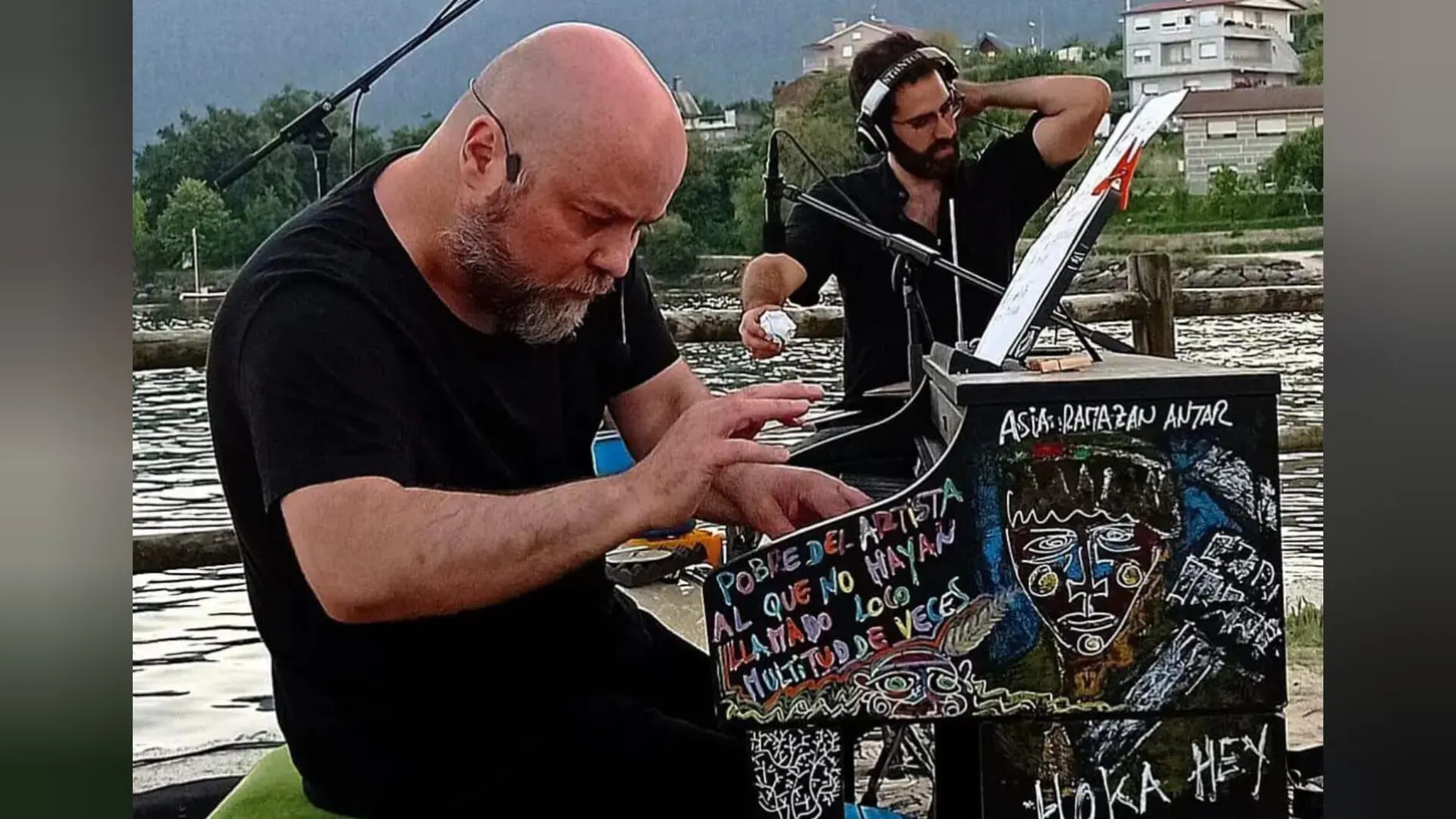 El pianista Jens Peter Jensen, conocido artísticamente como Velpister El pianista Jens Peter Jensen, conocido artísticamente como Velpister