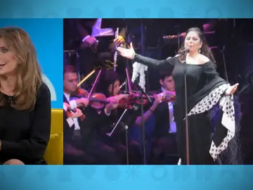 Isabel Pantoja en Espejo Público. Isabel Pantoja en Espejo Público.