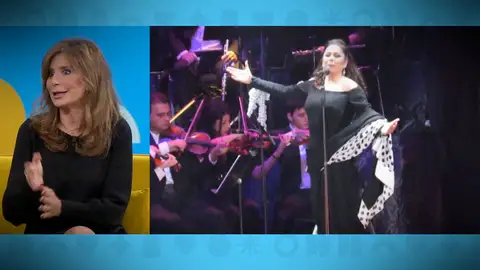 Isabel Pantoja en Espejo Público. Isabel Pantoja en Espejo Público.