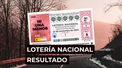 Lotería Nacional hoy sábado 23 de noviembre: Comprobar décimo del sorteo, en directo
