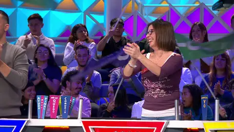 ¡Por los pelos!: Mónica resuelve el panel con crono en el último segundo ¡Por los pelos!: Mónica resuelve el panel con crono en el último segundo
