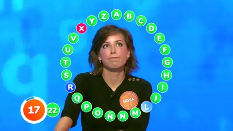 ¿Arriesgó en la letra adecuada? Un matiz desnivela El Rosco entre Rosa y Manu ¿Arriesgó en la letra adecuada? Un matiz desnivela El Rosco entre Rosa y Manu