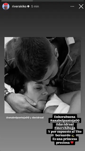 Mensaje de Kiko Rivera a Anabel Pantoja en Instagram Mensaje de Kiko Rivera a Anabel Pantoja en Instagram