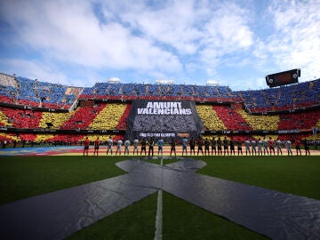 Imagen de Mestalla antes del Valencia-Betis