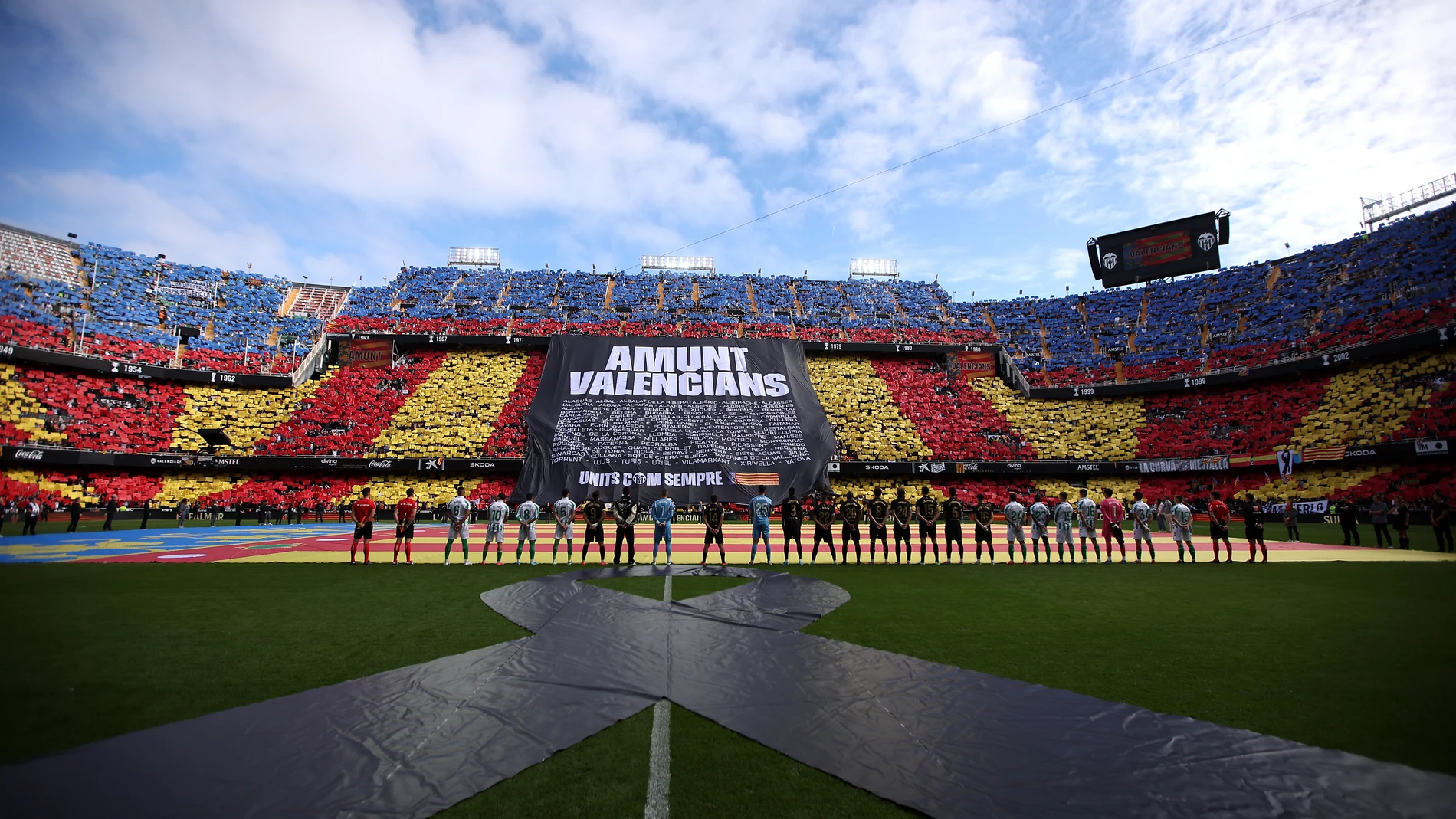 Imagen de Mestalla antes del Valencia-Betis Imagen de Mestalla antes del Valencia-Betis