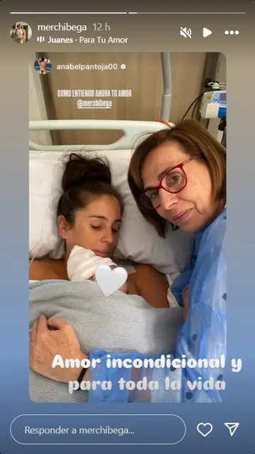 Stories de Anabel Pantoja junto a su madre y su hija Stories de Anabel Pantoja junto a su madre y su hija
