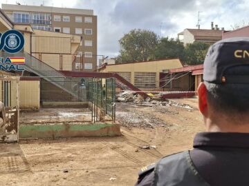 Colegio derrumbado en Massanassa, Valencia