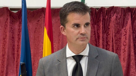 El alcalde de Estepa, Antonio Jes&uacute;s Mu&ntilde;oz 