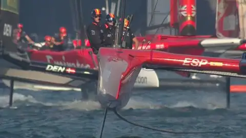 El equipo español de SailGP en Dubái El equipo español de SailGP acaba cuarto en Dubái