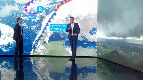 César Gonzalo, borrasca Bert César Gonzalo, borrasca Bert