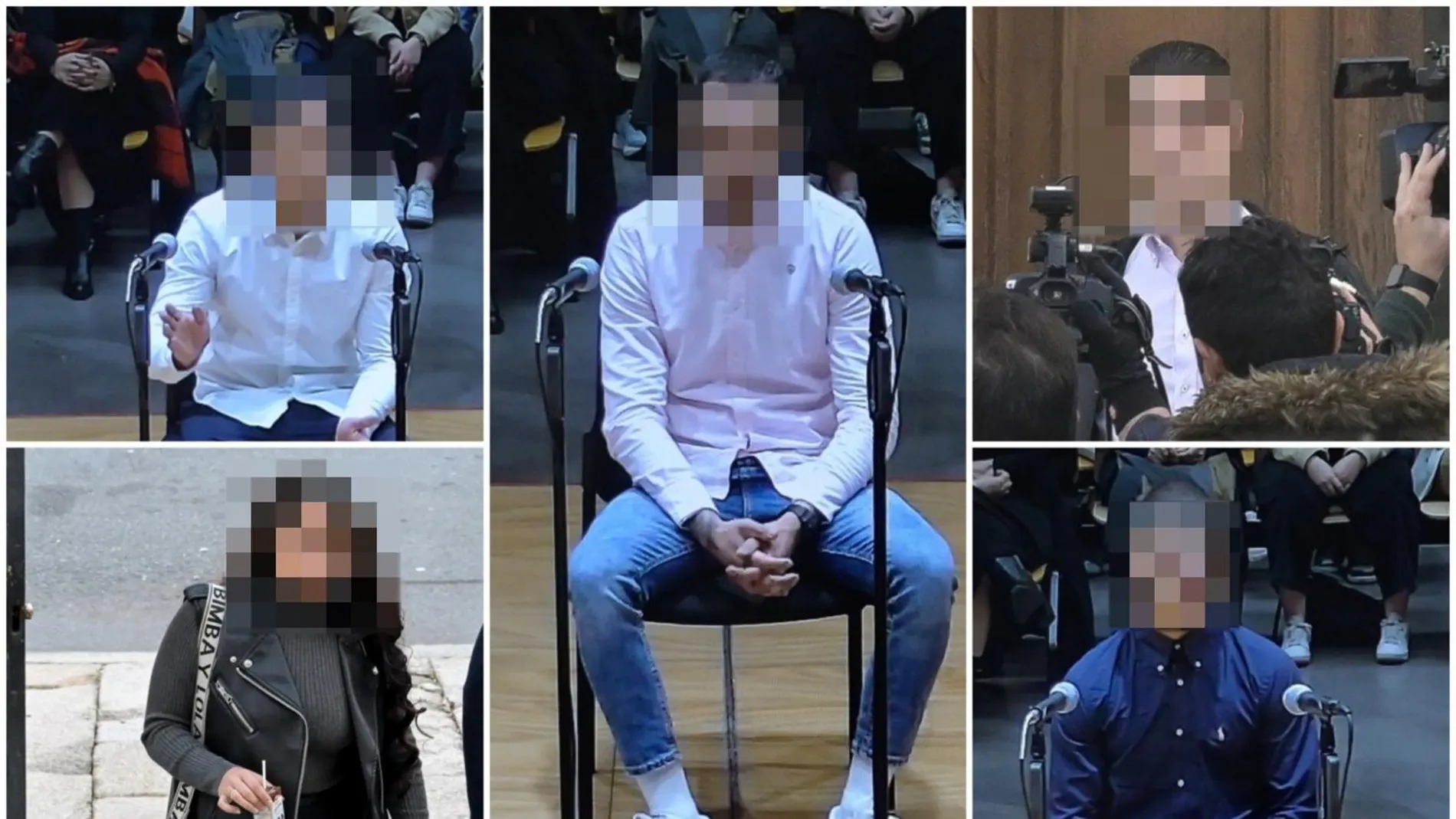 Acusados juicio Samuel Luiz Acusados juicio Samuel Luiz